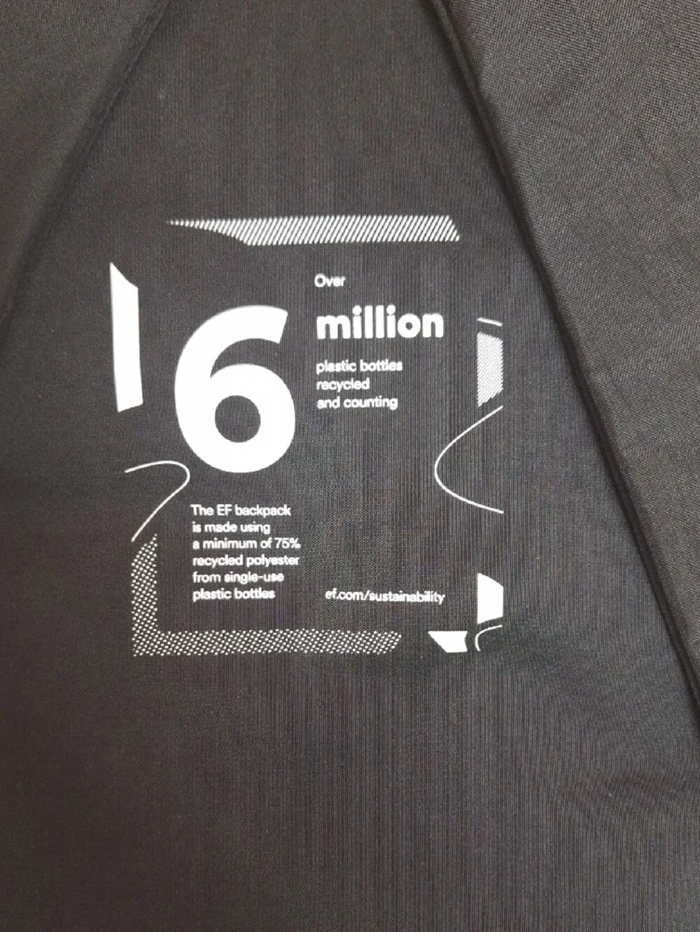 Education First Black Backpack- Men